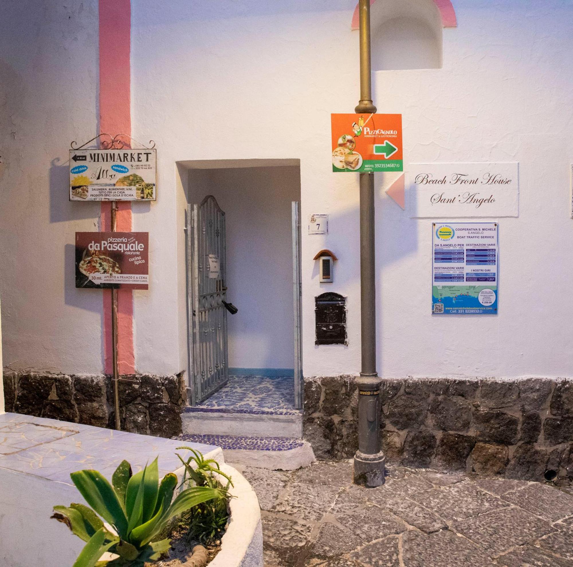 Mare Nostrum - Beachfront House - Sant'Angelo Ischia Exterior photo